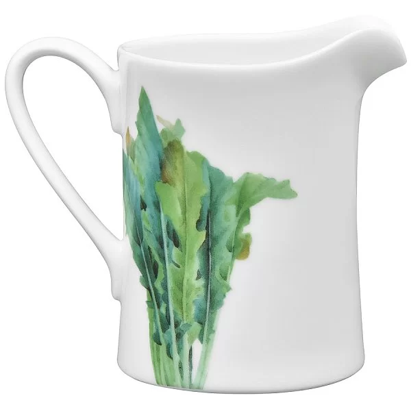 Молочник "Овощной букет. Редька" 300 мл, материал фарфор, цвет декор + белый, Noritake, Япония, NOR1620-Q001CF07 - изобр. 8