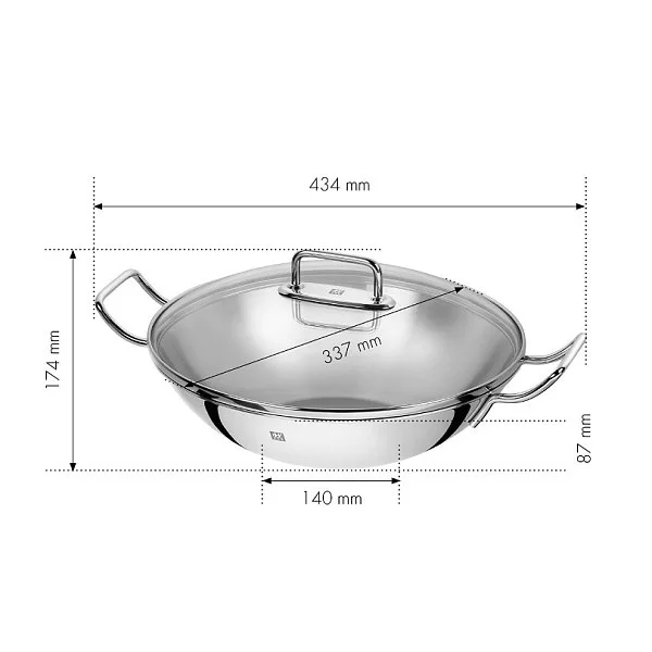 Вок с крышкой и решеткой Plus, диаметр 32 см, нержавеющая сталь, Zwilling J.A. Henckels, Германия, 40992-332 - изобр. 9