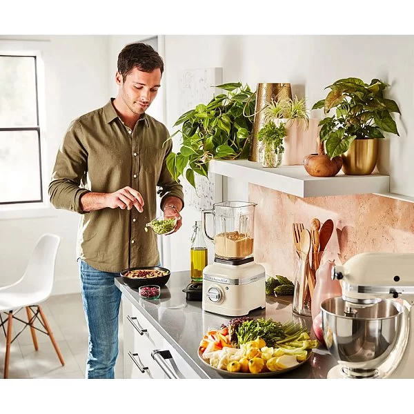 Блендер Artisan K400 1,4 л, 5 скоростей, металл, цвет молочный коктейль, KitchenAid, США, 5KSB4026EMH - изобр. 10
