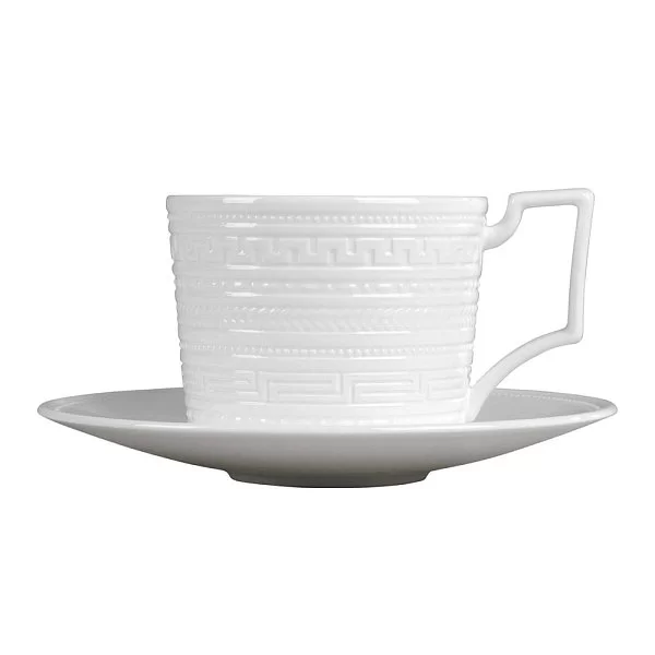 Блюдце чайное Intaglio 15,5 см, материал фарфор, цвет белый, Wedgwood, Великобритания, 5C104005109 - изобр. 8