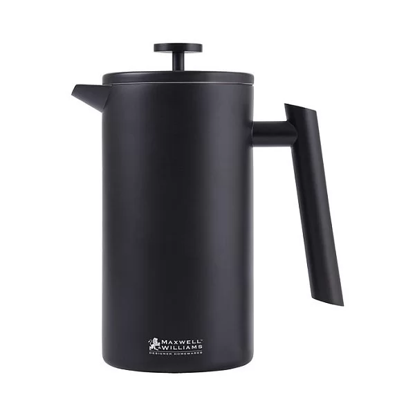 Френч-пресс с двойными стенками Robusta 1 л, цвет черный, нержавеющая сталь, Maxwell & Williams, MW593-LQ0044 - изобр. 7