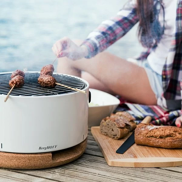 Барбекю настольный Studio, диаметр 35 см, цвет белый,сталь, Berghoff, Бельгия, 2415600 - изобр. 11