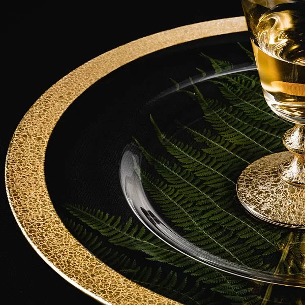 Тарелка подстановочная Gold Rush 35 см хрусталь, цвет золото, Eisch, Германия, 74351635 - изобр. 8