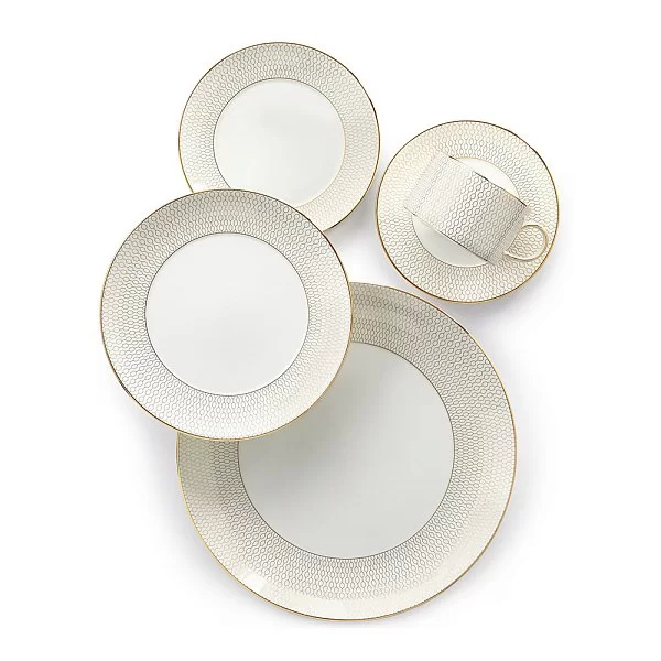 Салатник Arris 20 см материал фарфор, цвет белый, Wedgwood, Великобритания, 40007550 - изобр. 9