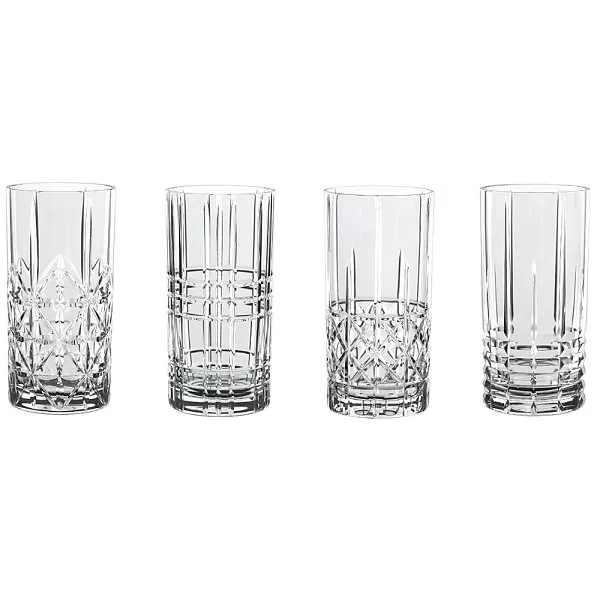 Набор стаканов для коктейлей Highland Longdrink 445 мл, 4 шт, хрусталь, Nachtmann, 97784 - изобр. 7