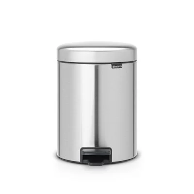Мусорный бак с педалью NewIcon, 5л, стальной полированный, Brabantia, 112621 - изобр. 41