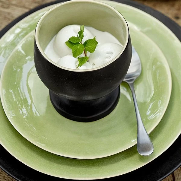 Тарелка закусочная Riviera 21,5 см материал керамика, цвет зеленый, Costa Nova, Португалия, NAP215-VRF(NAP215-01616E) - изобр. 13