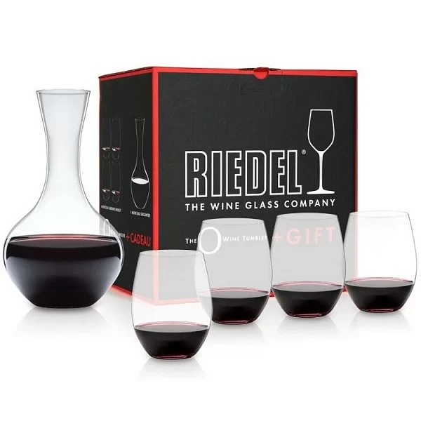 Набор из декантера и 4-х бокалов для красного вина Cabernet, хрусталь, Riedel, Австрия, 5414/30 - изобр. 8