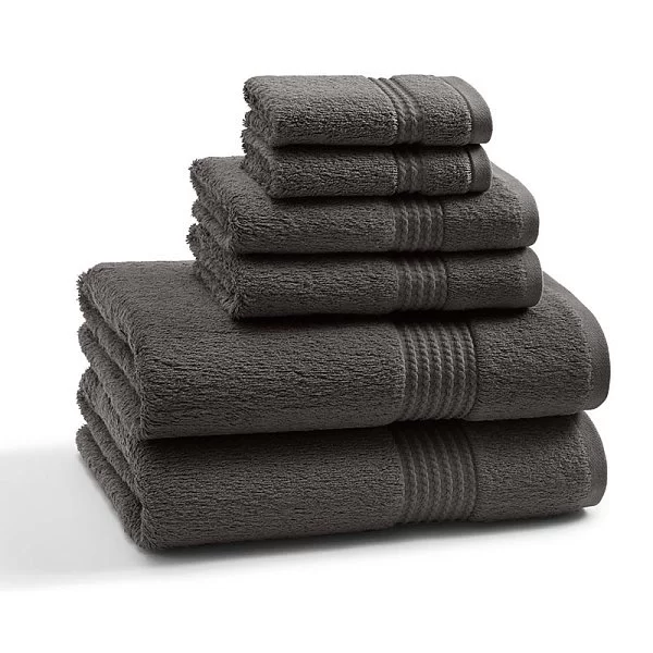 Полотенце для рук Long Twist Shadow Grey 33х33см, Kassatex, LFO-172-SHG - изобр. 7