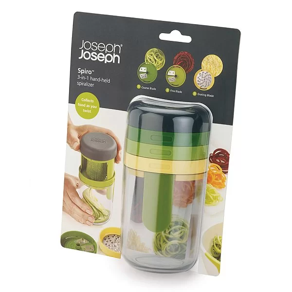 Терка спиралайзер Spiro, 4 предмета, Joseph Joseph, JPH-20105 - изобр. 9