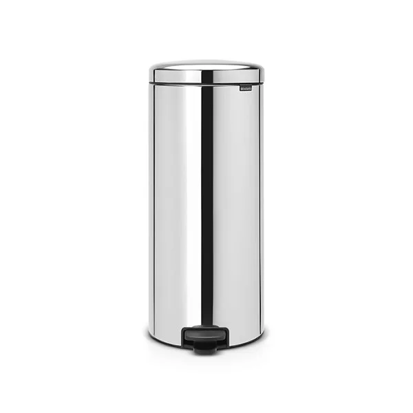 Мусорный бак с педалью NewIcon, 30л, полированная сталь, Brabantia, 114366 - изобр. 7