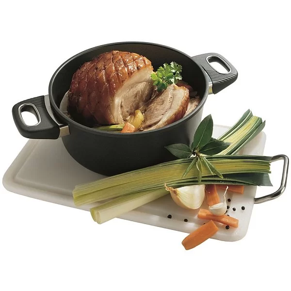 Кастрюля 2,5 л с антипригарным покрытием диаметр 20 см, индукция, литой алюминий, Gastrolux, Дания, A17-250 - изобр. 11