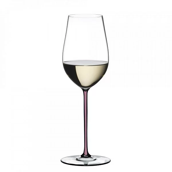 Бокал для белого вина Riesling/Zinfandel 395 мл, ручная работа, сиреневая ножка, хрусталь, Fatto a mano, Riedel, 4900/15MA - изобр. 8
