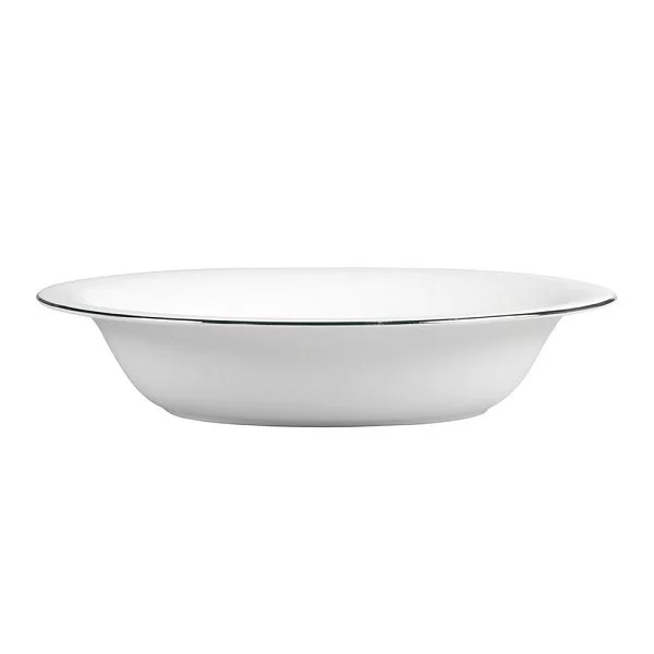 Глубокое блюдо для овощей Vera Wang Blanc Sur Blanc 26x20x5,5 см, материал фарфор, цвет белый, Wedgwood, Великобритания, 50108303602 - изобр. 7