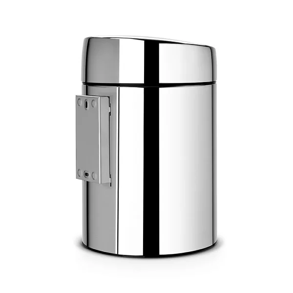 Мусорный бак настенный Slide Bin, 5л, стальной, Brabantia, 477560 - изобр. 8