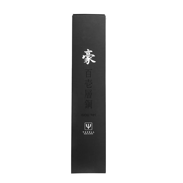 Нож кухонный Kiritsuke 20 см GOU материал лезвия порошковая сталь SG2 Laminated, Yaxell, Япония, YA37034 - изобр. 11