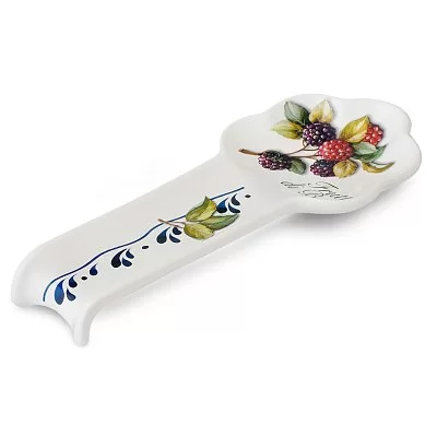 Ложка-подставка "Тыква" длина 28 см, материал керамика, Nuova Cer, NC3673-ODN-AL - изобр. 29