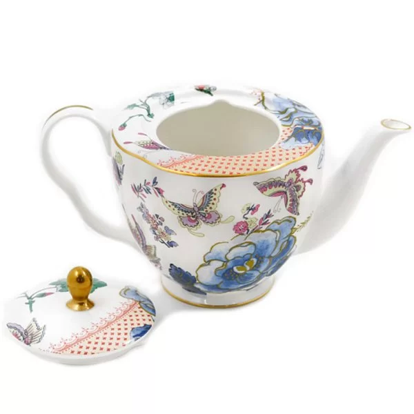 Чайник заварочный Butterfly Bloom 1000 мл, материал фарфор, Wedgwood, Великобритания, 5C107805110 - изобр. 9