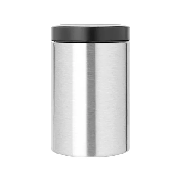 Контейнер с верхним окном 1,4л, стальной матовый, Brabantia, 485565 - изобр. 8