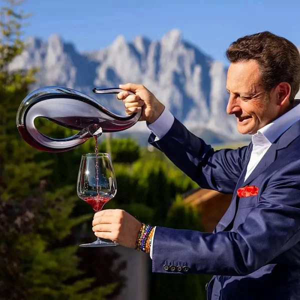 Бокал для красного вина Vitis Cabernet/Merlot 768 мл, хрусталь, ручная работа, Riedel, Австрия, 4303/0 - изобр. 9