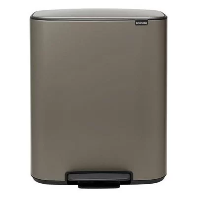 Мусорный бак Bo Pedal Bin 36л, нержавеющая сталь, цвет зеленый, Brabantia, Бельгия, 304101 - изобр. 49