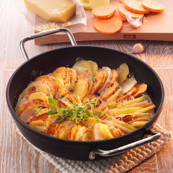 Алюминиевая жаровня с антипригарным покрытием Luno объем 4,3 л, Fissler, Германия, 5650628 - изобр. 9