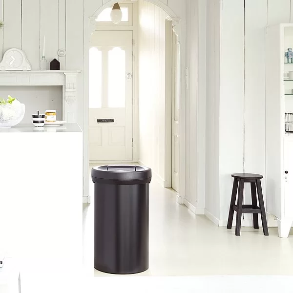 Мусорный бак Push Bin 60л, черный матовый, Brabantia, 402029 - изобр. 10