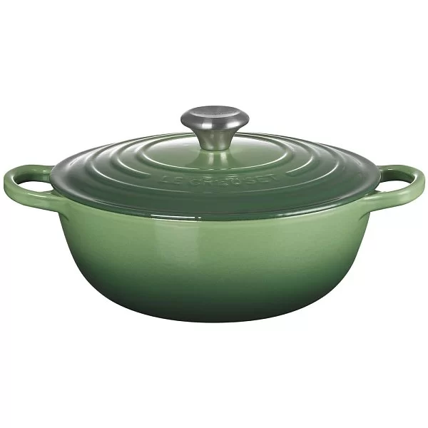Казан 26 см, объем 4 л, эмалированный чугун, цвет зеленый бамбук, Le Creuset, Франция, 21114264080430 - изобр. 8