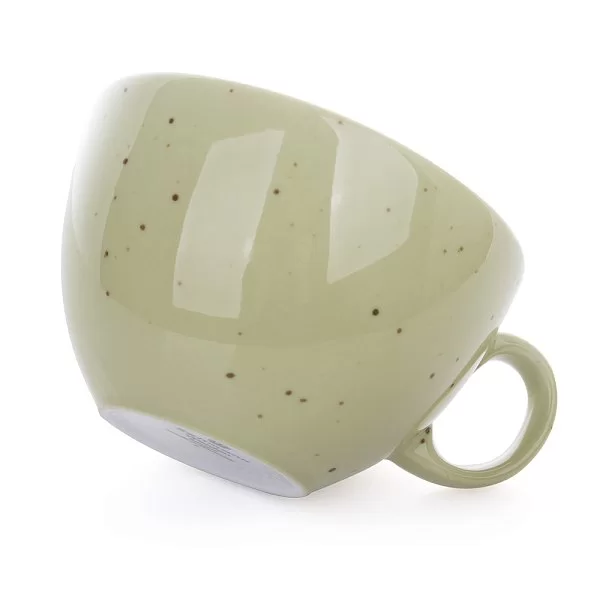 Чашка Coup Fine Dining Olive 350 мл, фарфор, цвет оливковый, Seltmann Weiden, Германия, 57012OT 1164 - изобр. 9