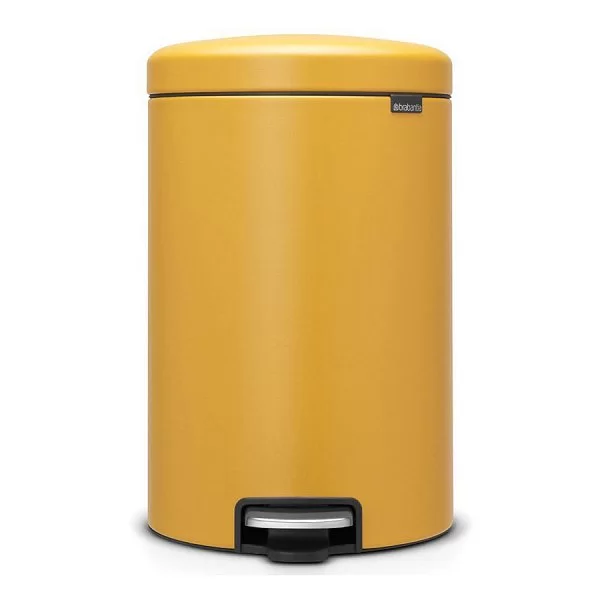 Мусорный бак с педалью NewIcon, 20л, минерально-горчичный, Brabantia, 115943 - изобр. 7