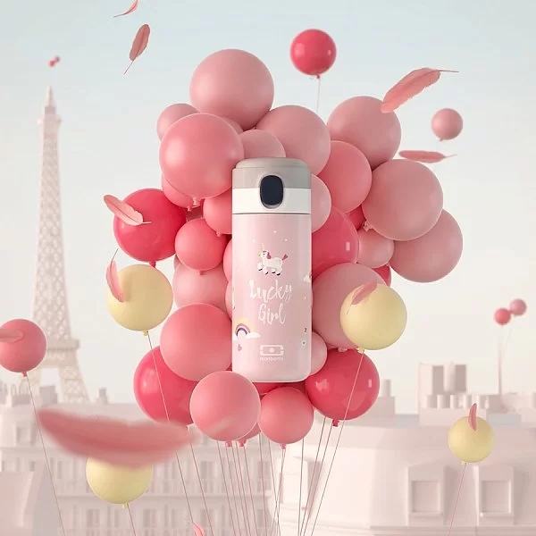 Термос MB Pop, объем 0,36 л, цвет розовый, нержавеющая сталь, Франция, Monbento, 36224015 - изобр. 8