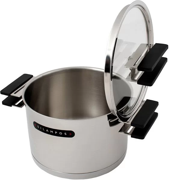 Кастрюля Рэйнбоу 4 л, 20 см, черный, Silampos, 63D122DD6620 - изобр. 9