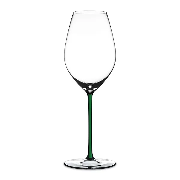 Бокал для шампанского Champagne Wine 445 мл, зеленая ножка, хрусталь, Fatto a Mano, Riedel, 4900/28G - изобр. 7