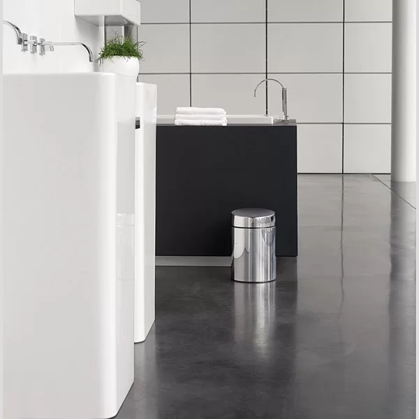 Мусорный бак настенный Slide Bin, 5л, стальной, Brabantia, 477560 - изобр. 11