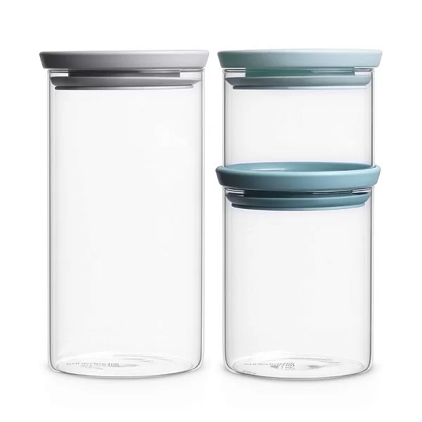 Набор стеклянных банок 3 шт, Brabantia, 298325 - изобр. 7