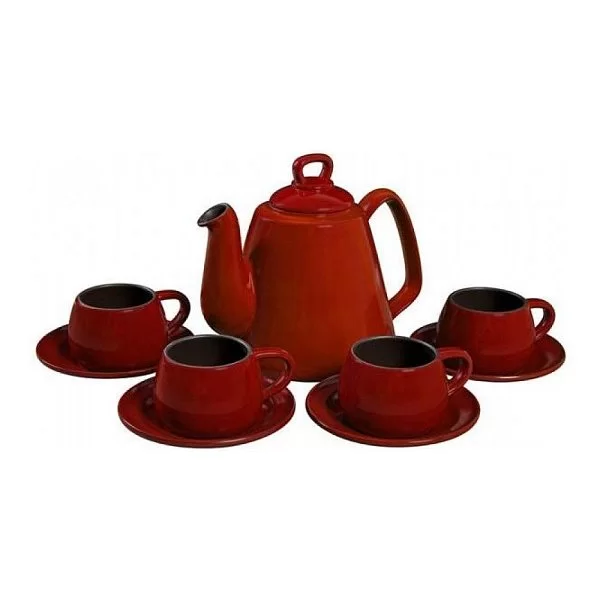 Кофейный набор Tropeiro 9 предметов красный, Ceraflame, J62416 - изобр. 7