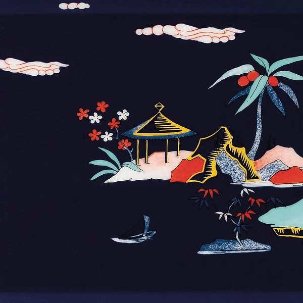 Прямоугольное блюдо Wonderlust 34x15,5 см, материал фарфор, цвет синий, Wedgwood, Великобритания, WGW-40031721 - изобр. 8