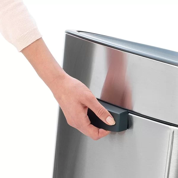 Мусорный бак 2 секции Touch Bin New, 10+23л, Brabantia, 100680 - изобр. 12