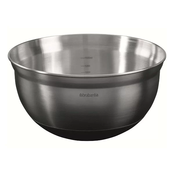Кухонная миска с мерной шкалой. объем 1,6 л, нержавеющая сталь Brabantia, Бельгия, 363849 - изобр. 7
