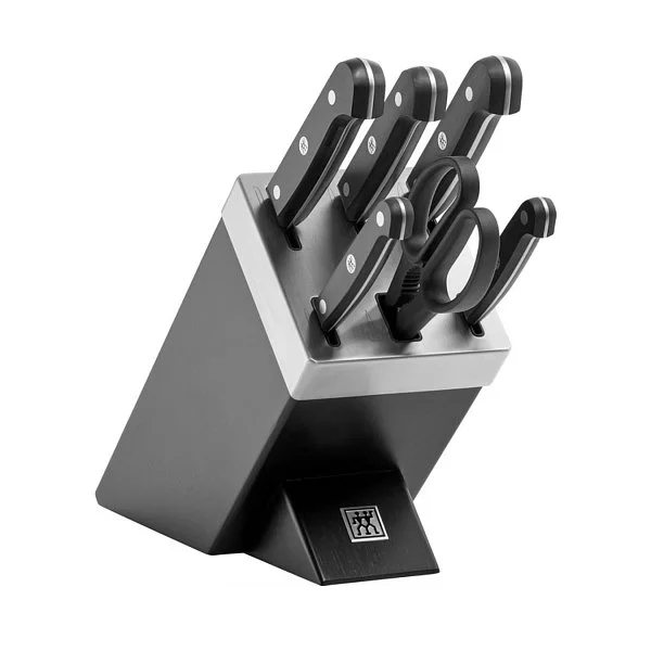 Набор кухонных ножей в подставке с заточкой Gourmet, 7 предметов, нержавеющая сталь, Zwilling J.A. Henckels, Германия, 36133-210 - изобр. 7
