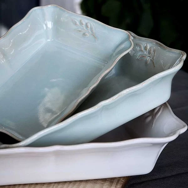 Тарелка квадратная Alentejo 21x21 см, материал керамика, цвет белый, Costa Nova, Португалия, JP211-WHT(JP211-00201Z) - изобр. 8