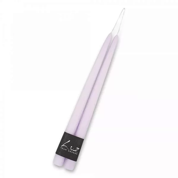 Набор из 2 свечей &quot;Рустик&quot; 30 см, цвет глициния, Luz Your Senses, Бельгия, LUZ305.70 - изобр. 7