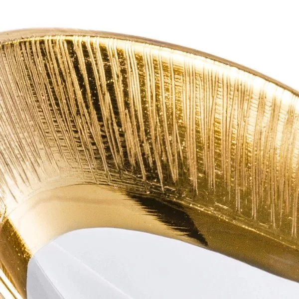 Тарелка подстановочная Ravi Gold 35 см покрытая золотом, материал бессвинцовый хрусталь, Eisch, Германия, 75751635 - изобр. 8