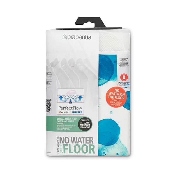 Чехол для гладильной доски Perfect Flow 124х38 см (B), декор Colour Spots, материал хлопок, Brabantia, Бельгия, 118906 - изобр. 8