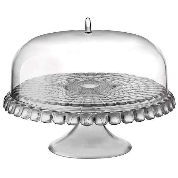 Тортовница с крышкой Tiffany 36х29х36 см, материал суперпластик, цвет серый, Италия, 19940092 - изобр. 7