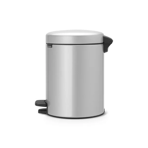 Мусорный бак с педалью NewIcon, 5л, серый металлик, Brabantia, 112904 - изобр. 8