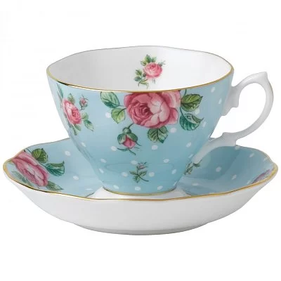 polka blue Royal Albert - изобр. 28