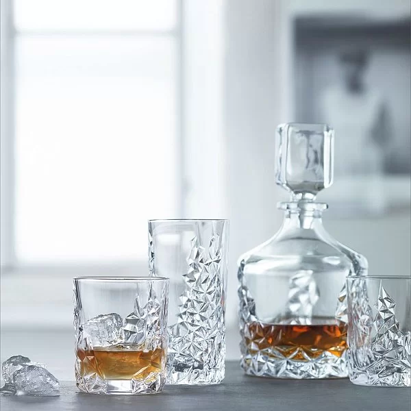 Набор для виски Sculpture графин и 2 бокала, хрусталь, Nachtmann, 101984 - изобр. 10