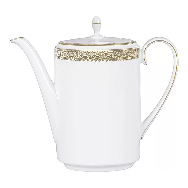 Кофейник Vera Wang Lace Gold 750 мл, материал фарфор, цвет белый Wedgwood, Великобритания, 50146905611 - изобр. 7