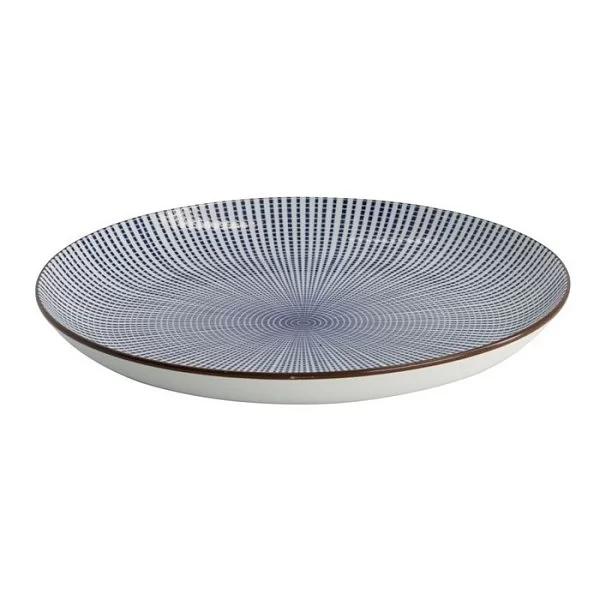 Тарелка Sendan 21,5 см фарфор, цвет синий, Tokyo Design, Япония, 2573 - изобр. 7